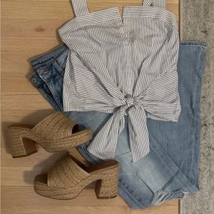 American Eagle Super Hi-Rise Flare Jean